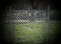 West Palm Beach Chainlink Fence Gate Installation